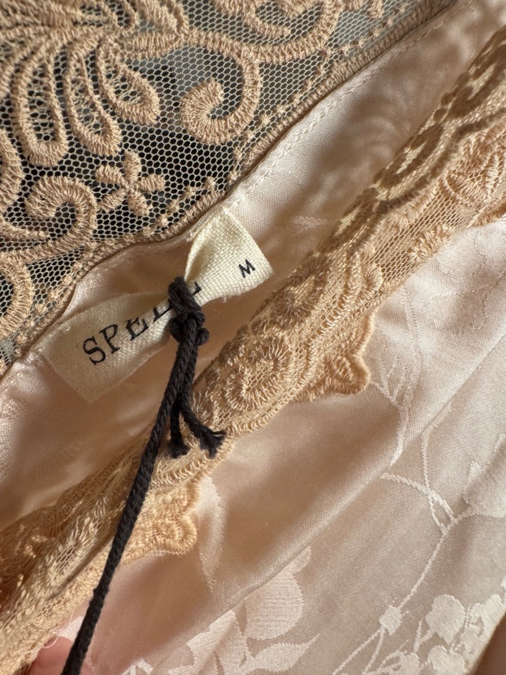 NWT Spell Oceans Gown Ivory Medium - Picture 8 of 14